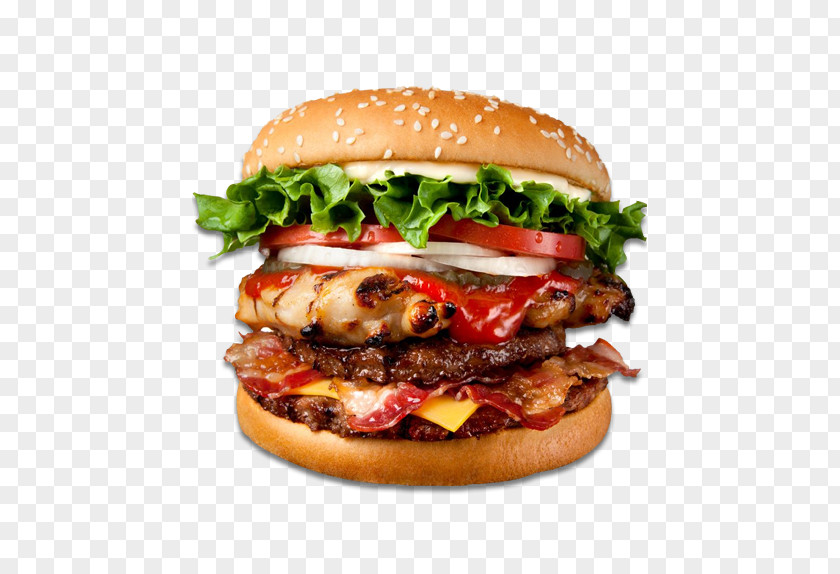 Burger King Hamburger Chicken Sandwich Cheeseburger Fast Food Veggie PNG