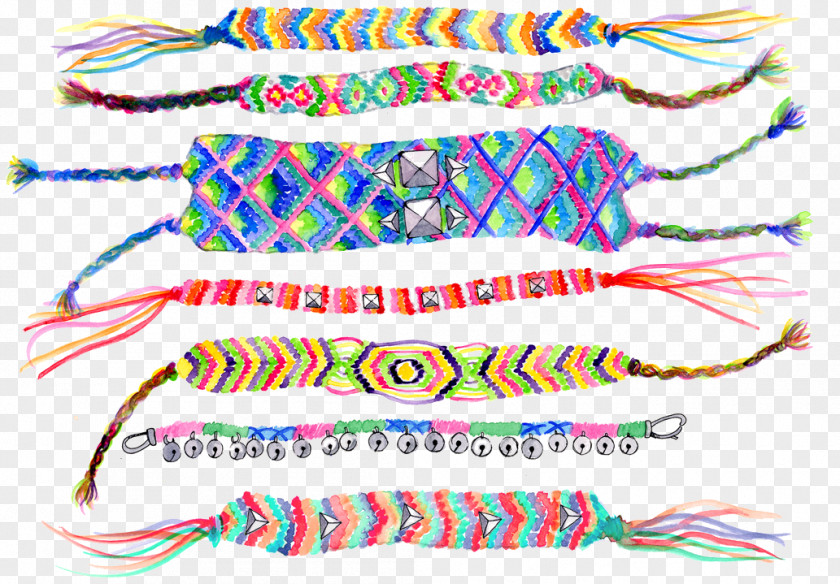 Friendship Bracelets Line Font PNG