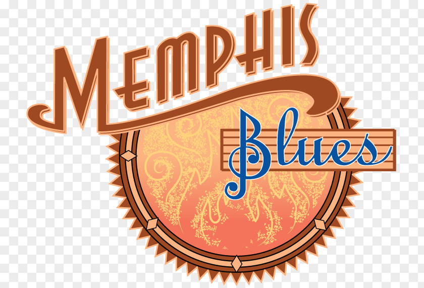 Memphis Blues Barbeque House Barbecue Logo PNG
