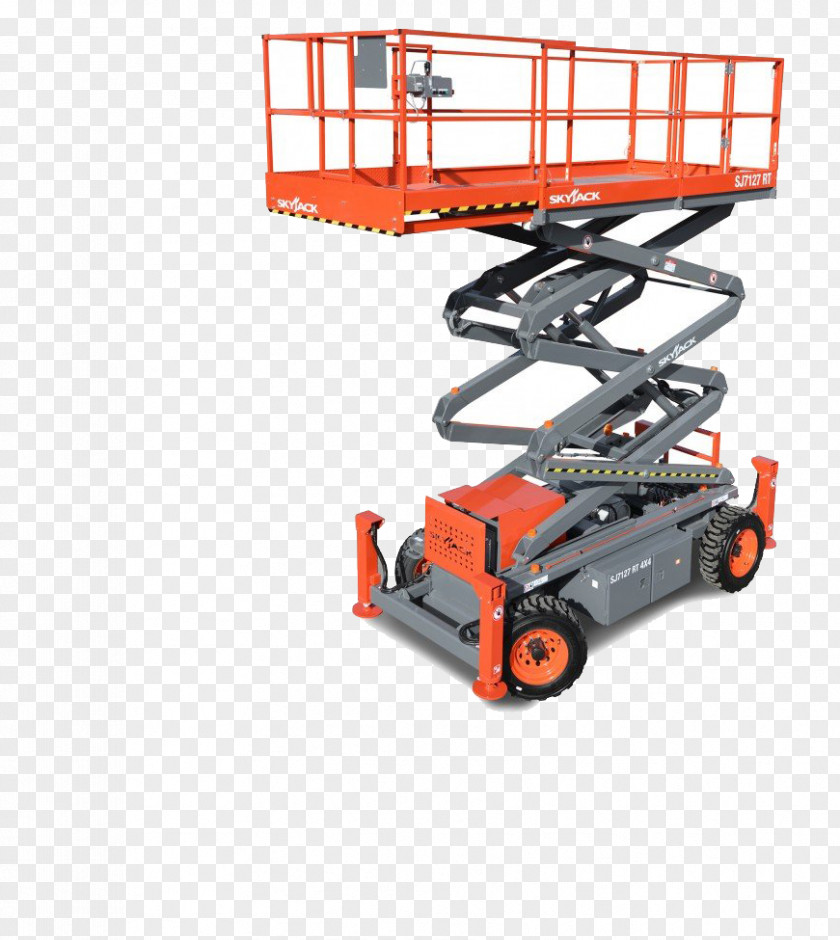 Aerial Lift Caterpillar Inc. Forklift Work Platform Heavy Machinery Gama Alquileres PNG