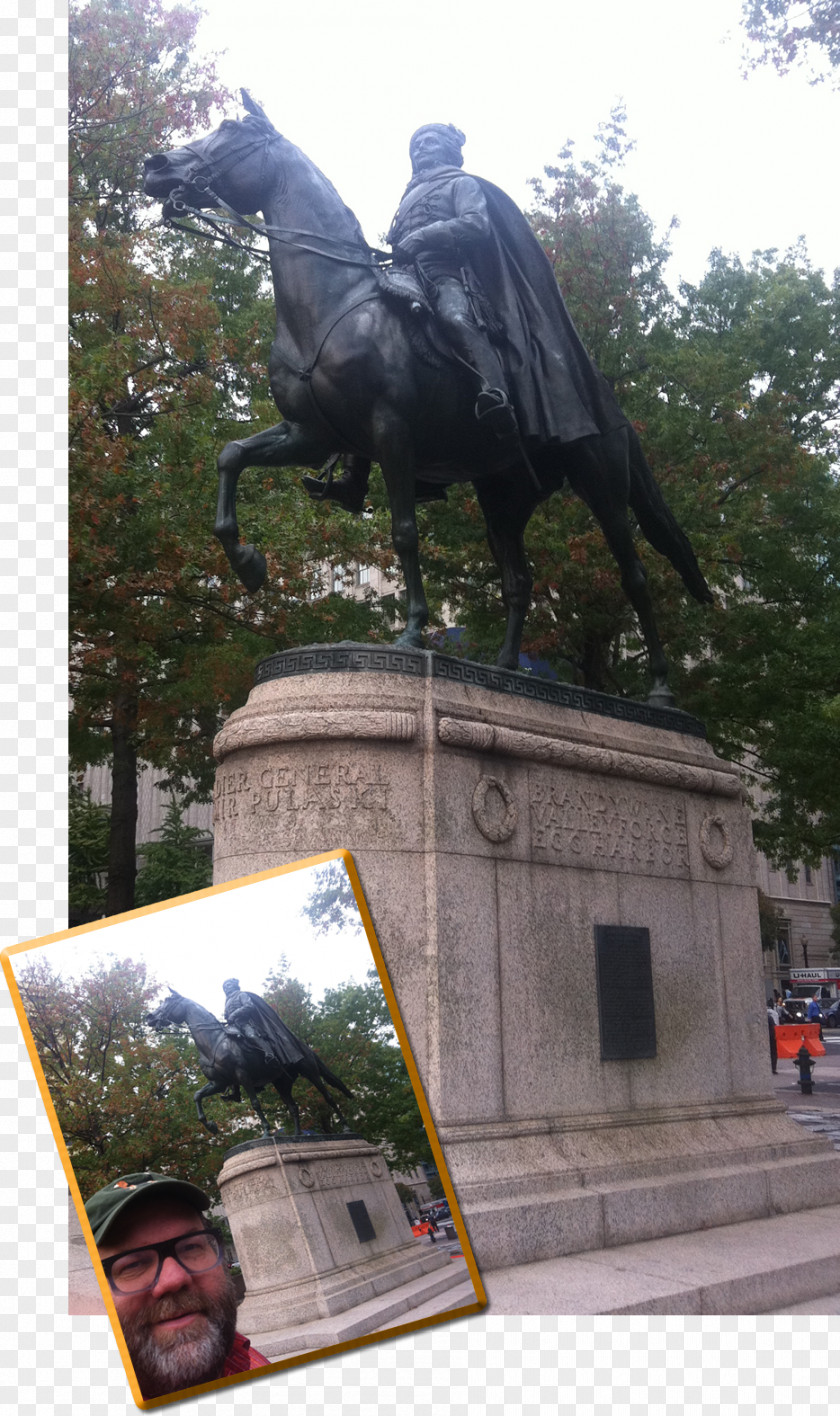 Casimir Pulaski Day Statue Memorial PNG