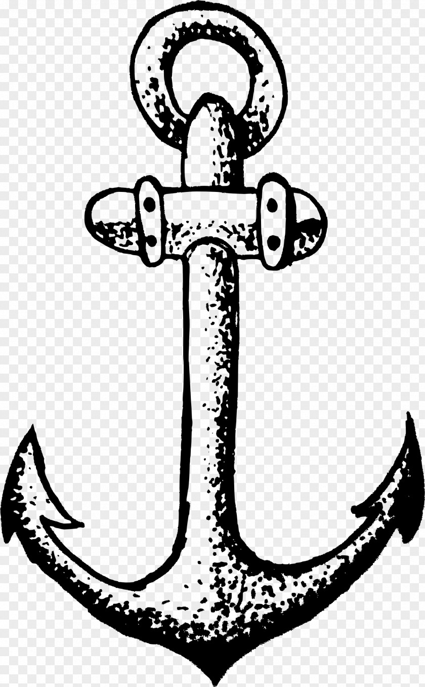 Anchor Line Art Drawing Clip PNG