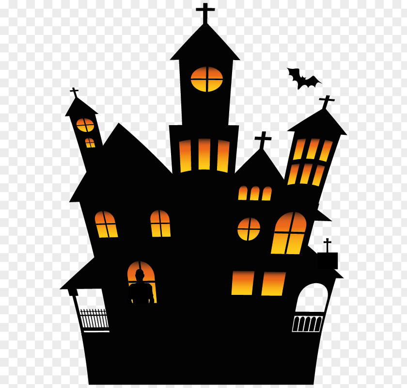 Halloween Poster Party Haunted House Indialantic Clip Art PNG