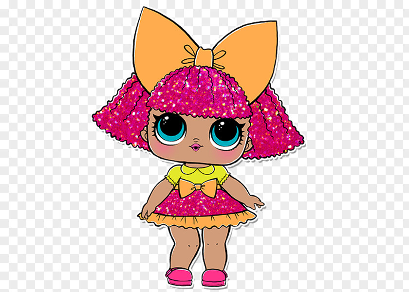 Doll Action & Toy Figures Coloring Book Glitter PNG