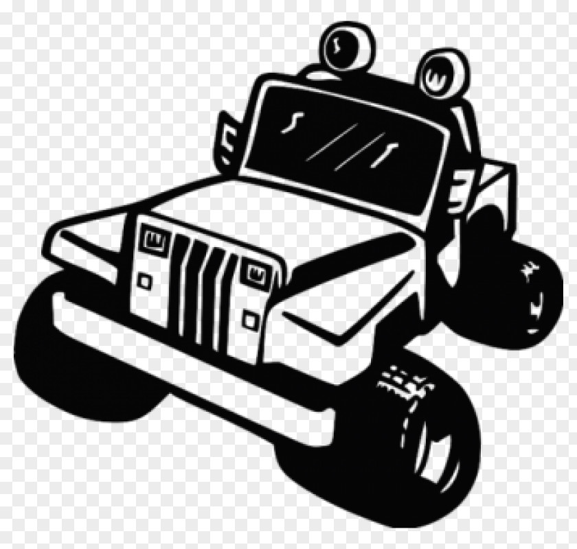 Jeep Willys Truck Car Sport Utility Vehicle Decal PNG
