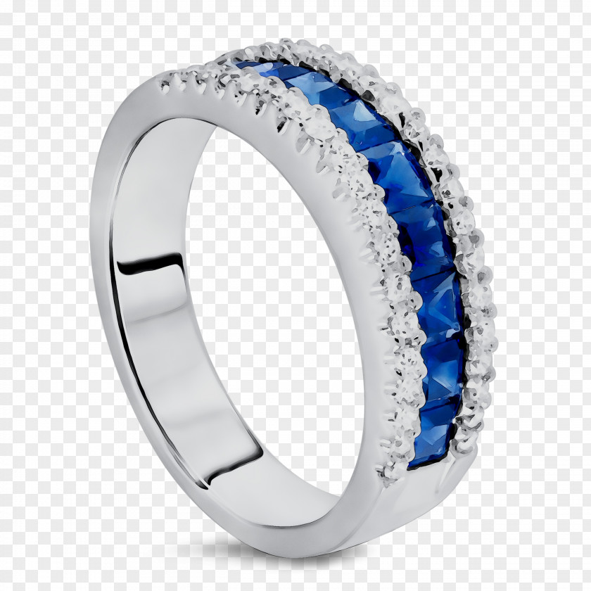 Sapphire Wedding Ring Silver Jewellery PNG