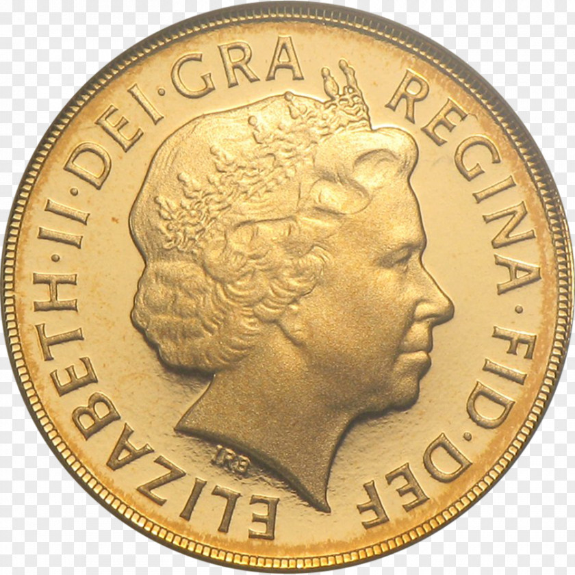 Coin Dollar Gold Sovereign Pound Sterling PNG