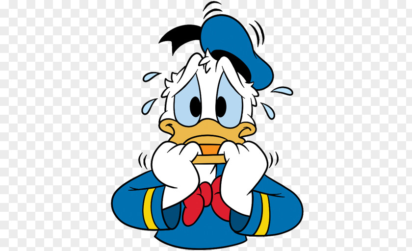 Donald Duck Sticker Telegram VK Viber PNG