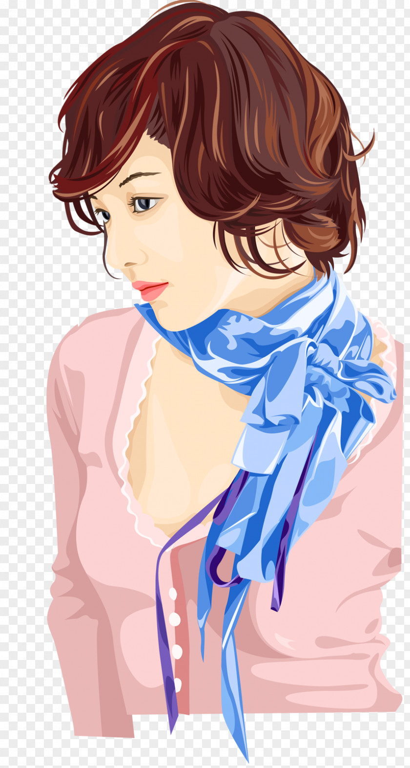 Female Face Clip Art PNG