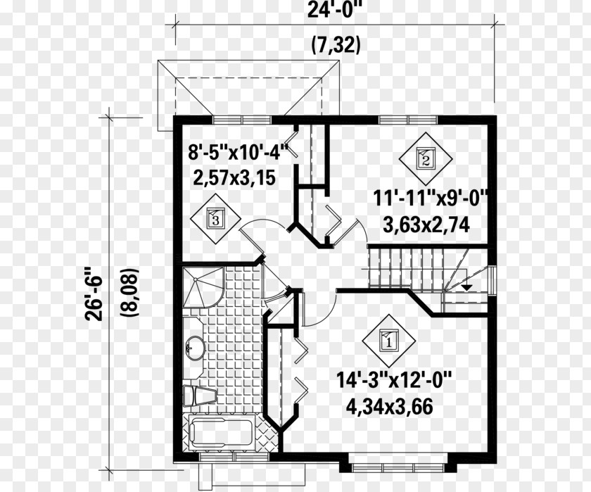 Line Floor Plan Angle PNG