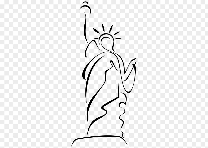 Statue Of Liberty Paris Drawing PNG