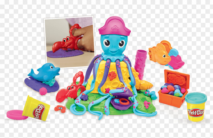 Toy Play-Doh TOUCH Octopus Clay & Modeling Dough PNG