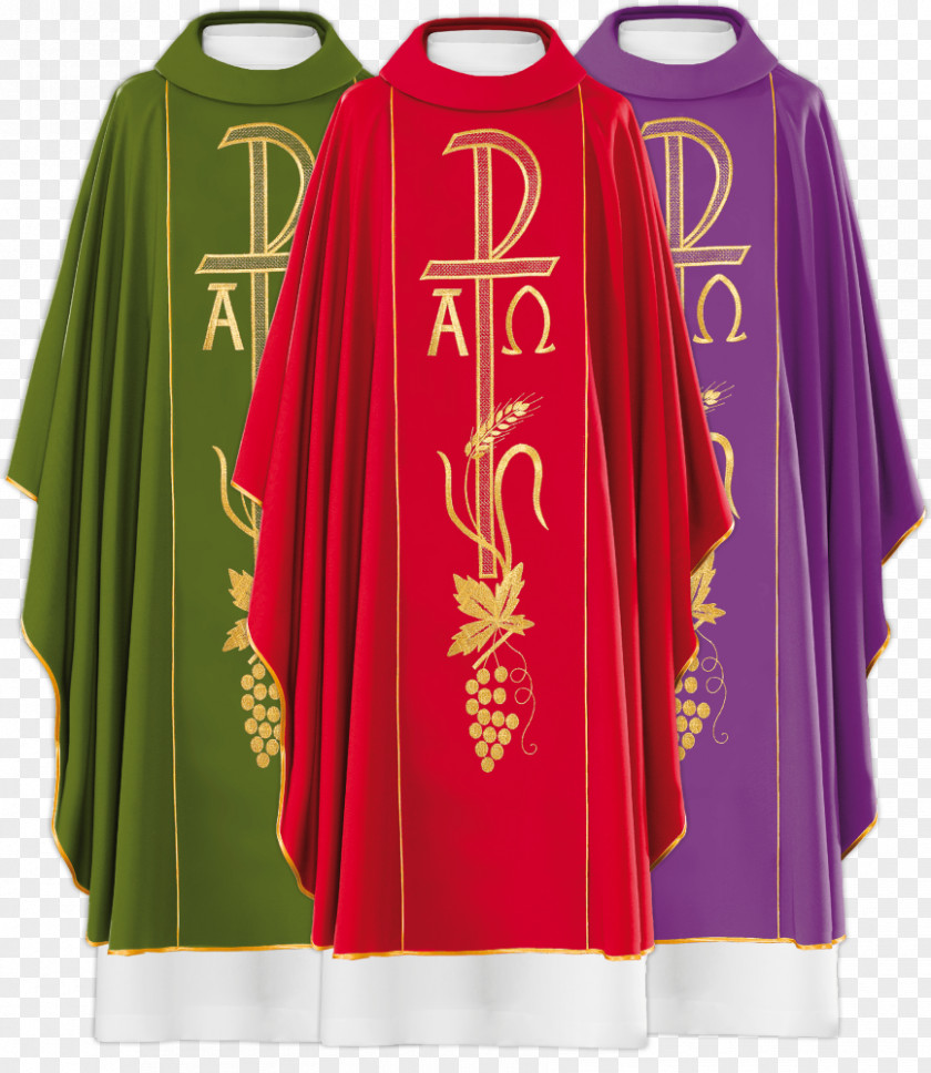 Vest Liturgy Of The Hours Chasuble Vestment Chi Rho PNG