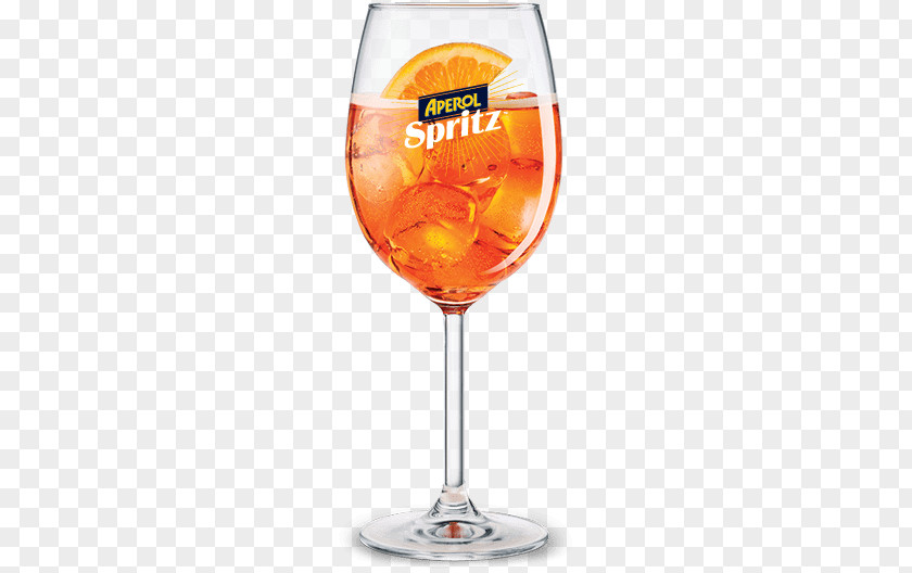 Aperol Spritz PNG Spritz, Sprtiz wine glass illustration clipart PNG