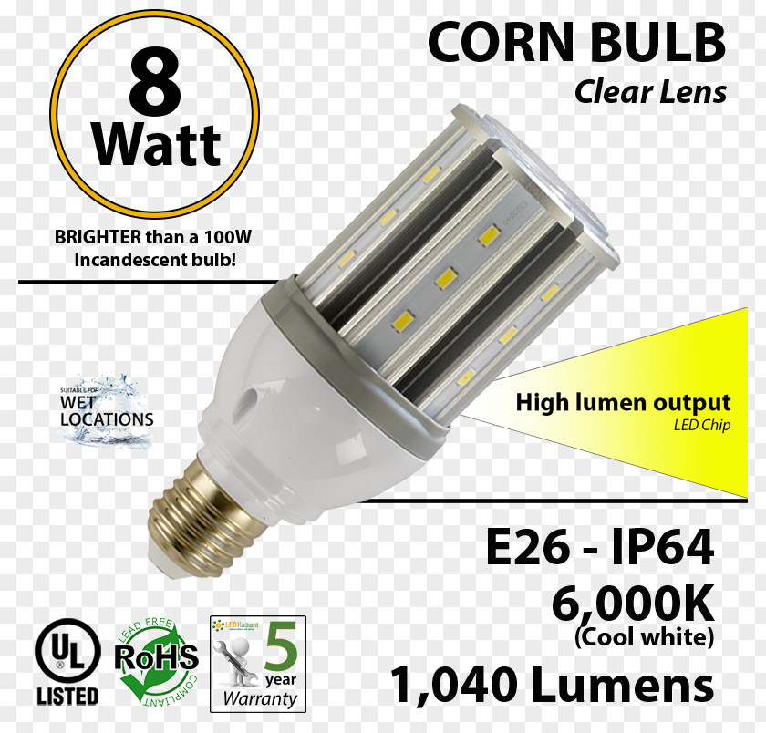 Bulb Led Incandescent Light LED Lamp Light-emitting Diode PNG
