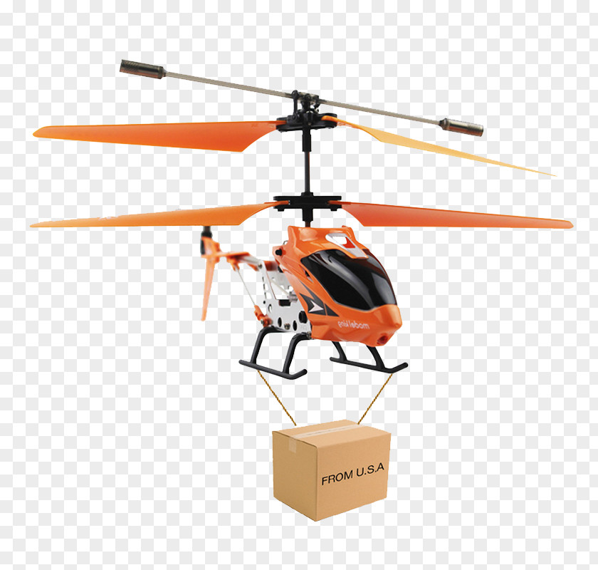 Drone Shipper Helicopter Rotor Radio-controlled PNG