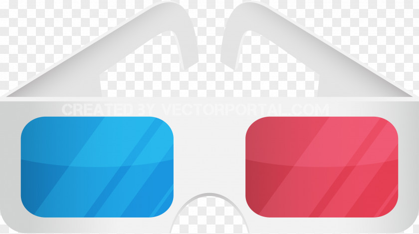 Vector 3D Glasses Goggles Sunglasses Angle PNG