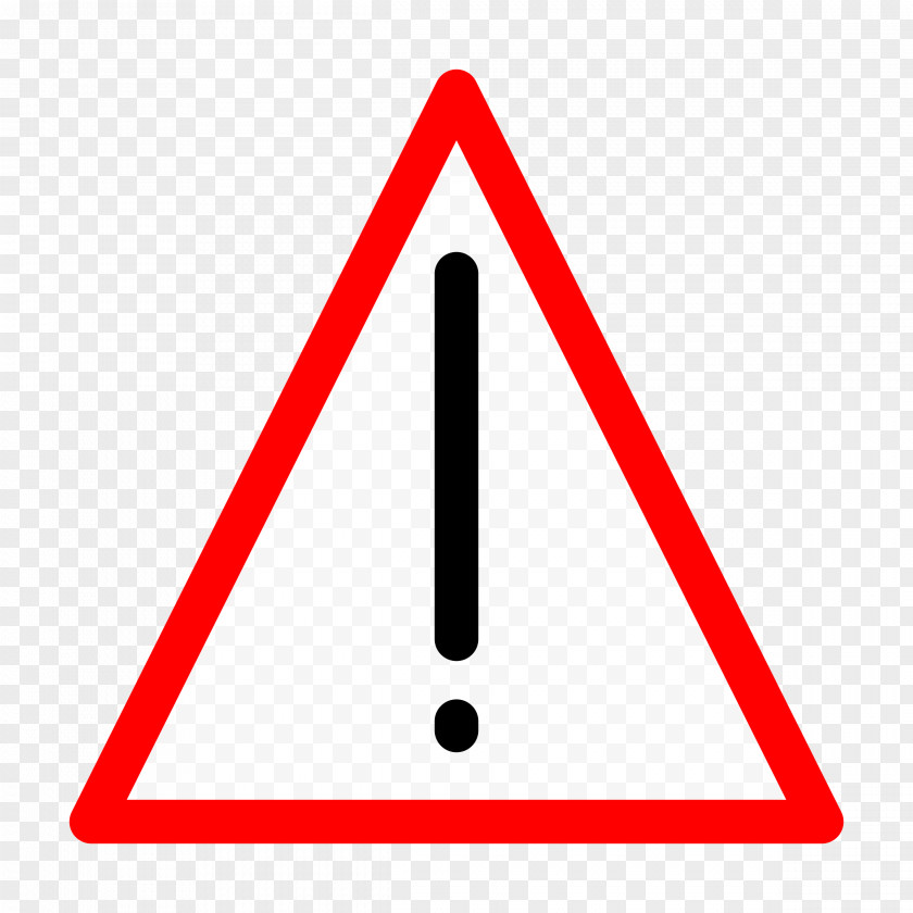 Warning Sign Symbol Clip Art PNG