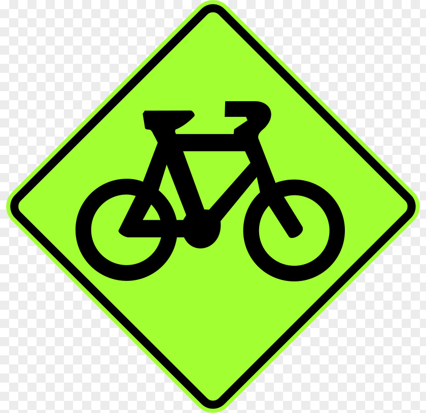 Bicycles Bicycle Traffic Sign Warning Road Cycling PNG