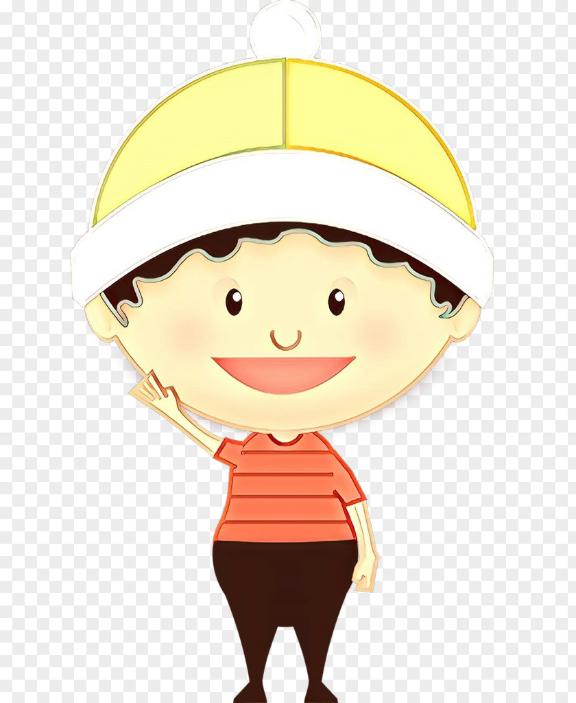 Cartoon Headgear Smile Child Happy PNG