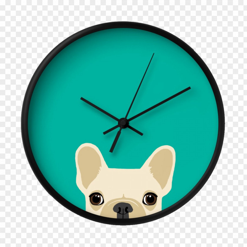 Clock Dog Furniture Table PNG