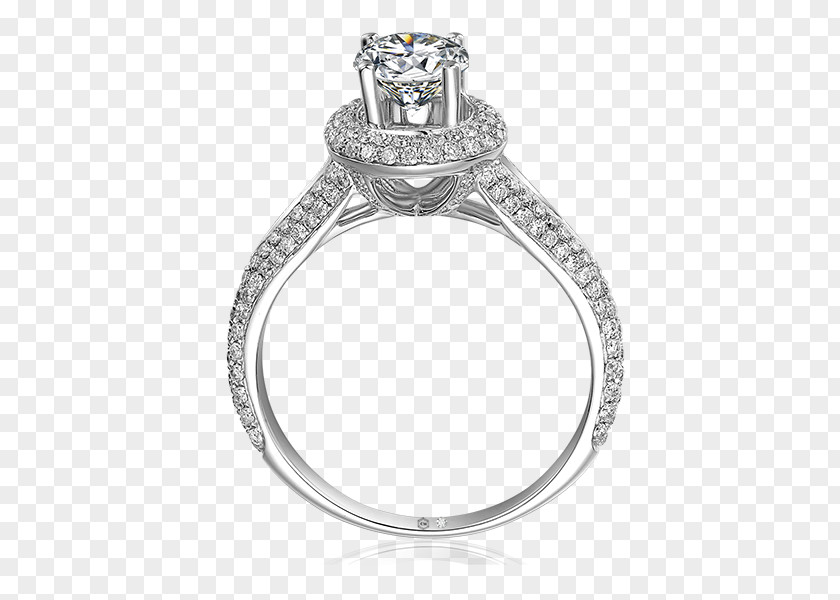 Diamond Cut Engagement Ring Brilliant Princess PNG