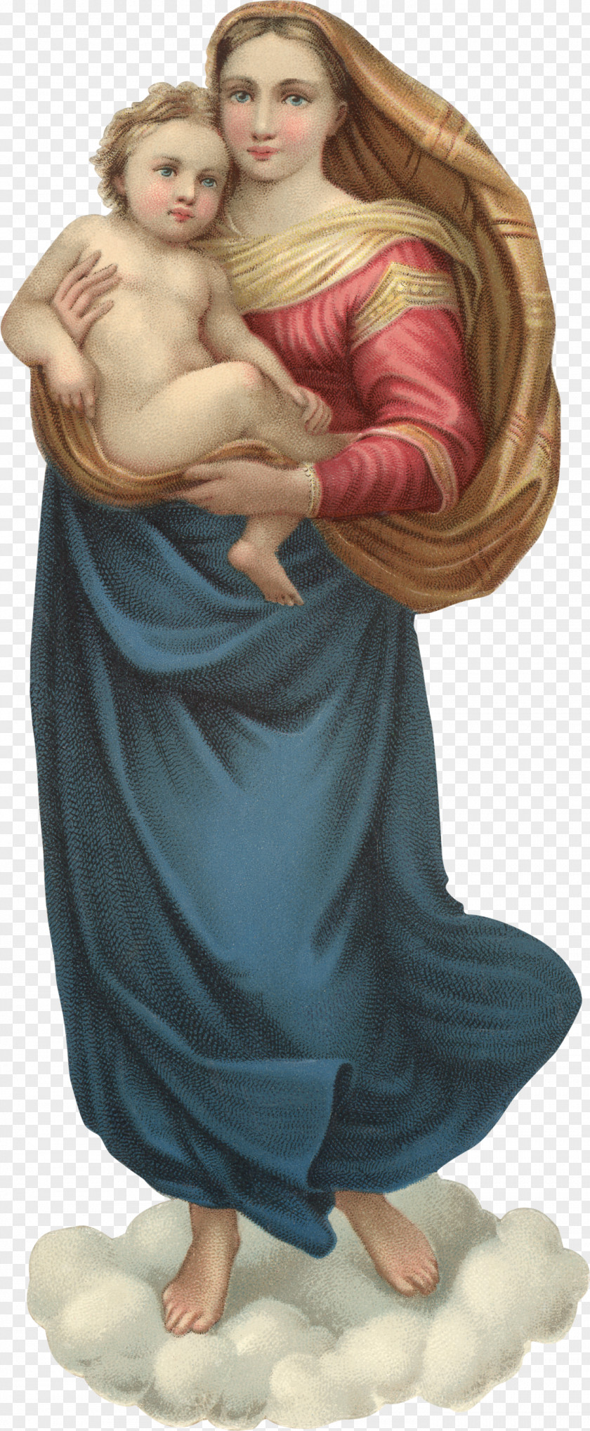 Mary Image Decal Clip Art PNG