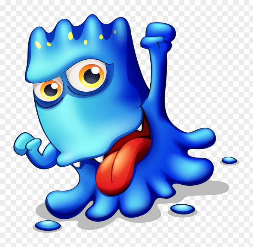 Tongue Virus Royalty-free Monster Cartoon Clip Art PNG