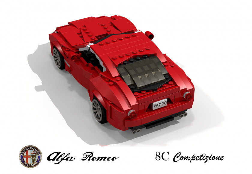 Alfa Romeo 8C Competizione Sports Car Maserati GranTurismo PNG