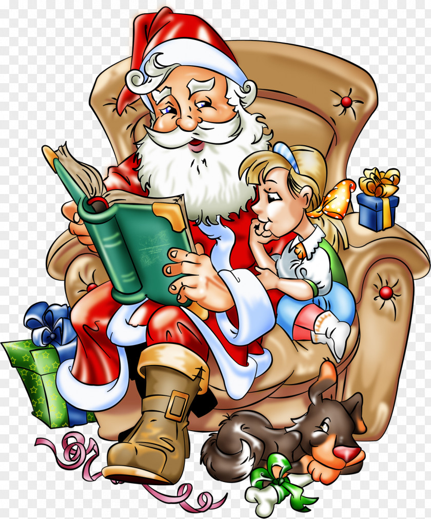 Santa Claus Ded Moroz Grandfather Letter Christmas Day PNG