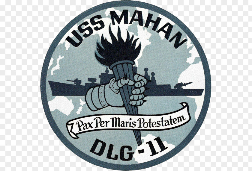 USS Mahan (DDG-42) Vector Graphics Logo Royalty-free Illustration PNG