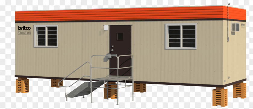 Building Office Modular Architectural Engineering Mobile Home PNG
