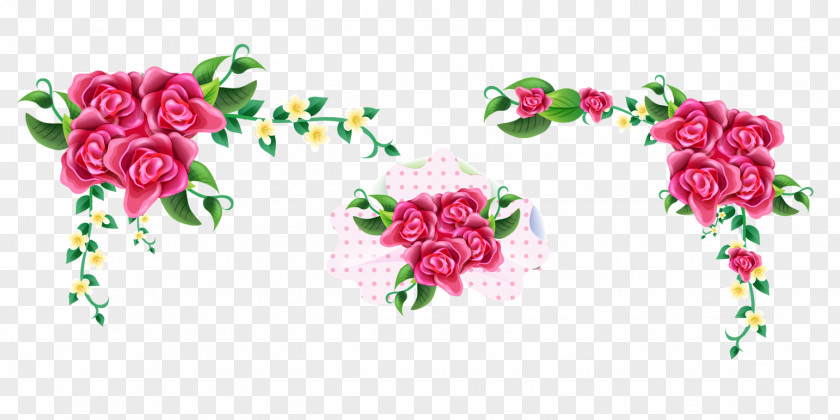 Flower Garden Roses Wedding Invitation Floral Design Vector Graphics PNG