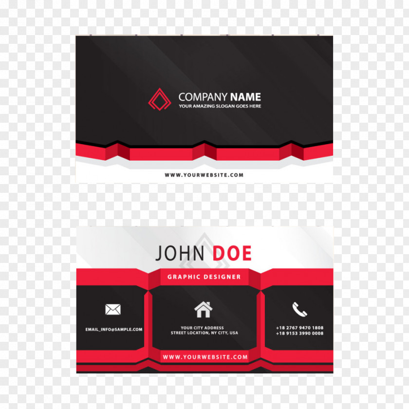 Fashion Business Card PNG
