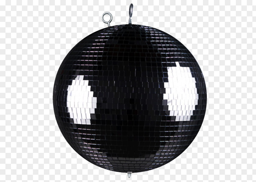 Light Disco Ball Discoteca Sphere Black PNG