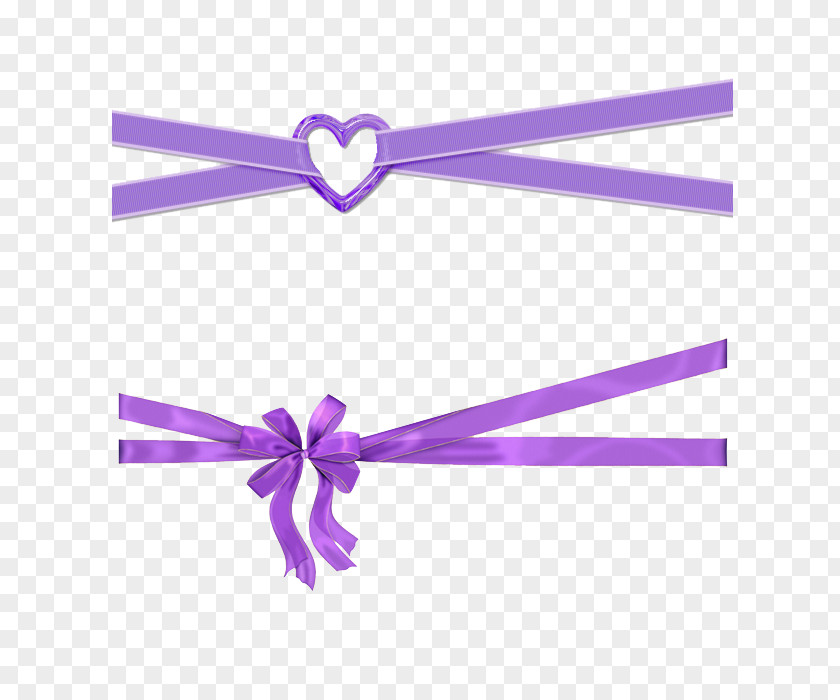 Purple Ribbon Violet Clip Art PNG