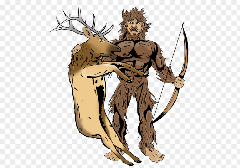 Deer Demon Mythology Antler PNG