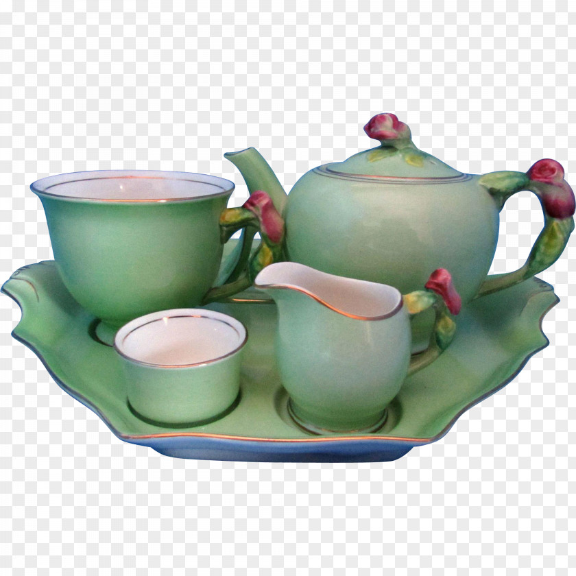Tea Pot Tableware Ceramic Saucer Teapot Porcelain PNG