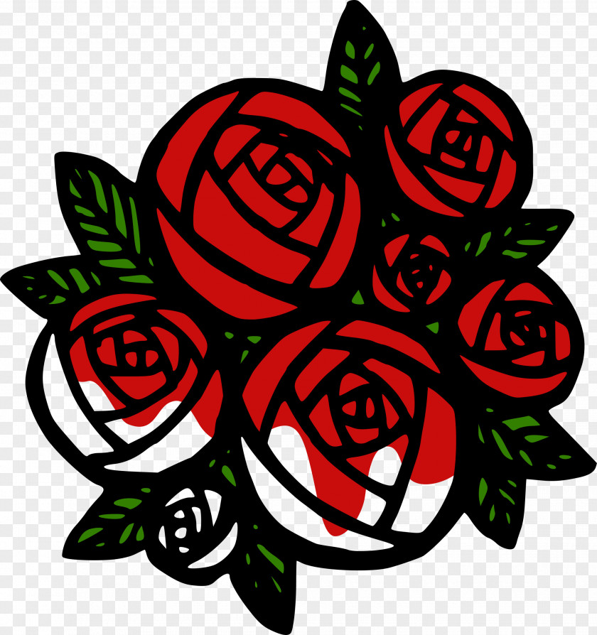 Alice In Wonderland Rose Flower Clip Art PNG