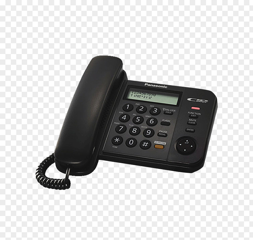 Automatic Redial Panasonic KX-TS580FXB Telephone Speakerphone KX-TS520FX PNG