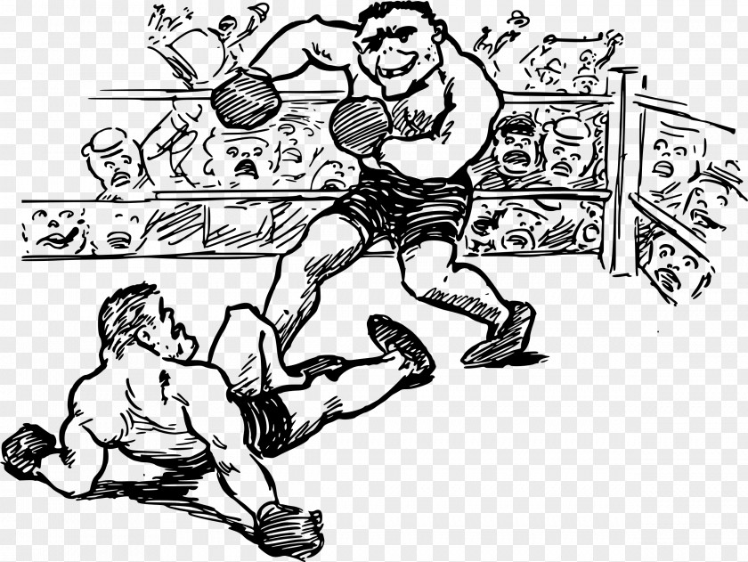 Boxing Clipart Sport Drawing Coloring Book Clip Art PNG