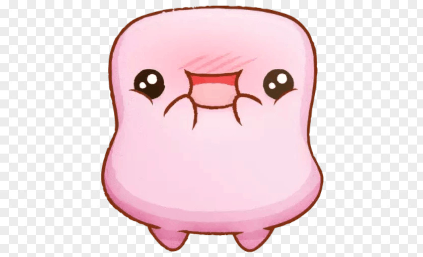 Flump Marshmallow Sticker Candy Google Allo PNG