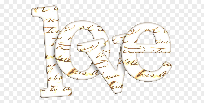 Love Letter Art Text PNG