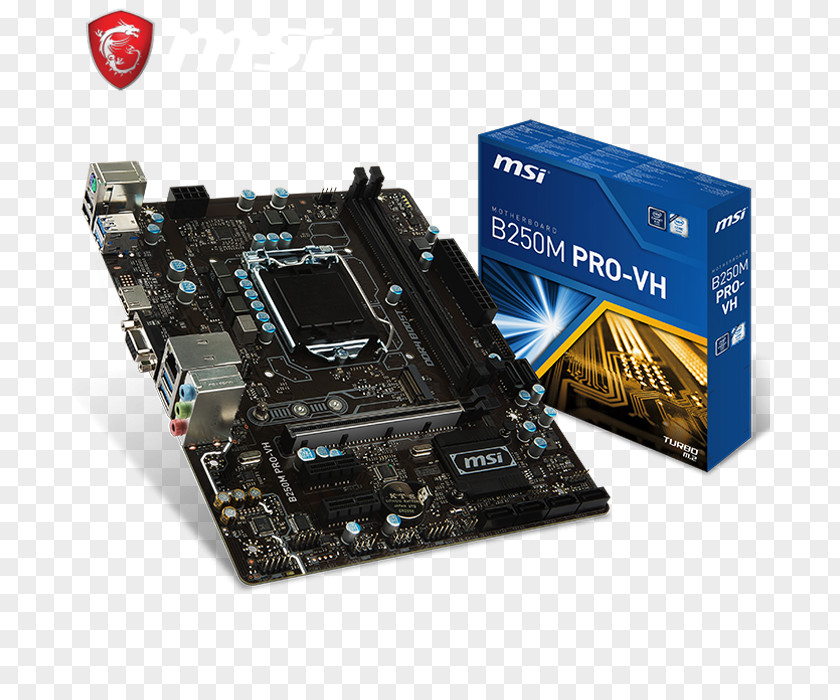 Pusat Internet 1 Malaysia Igan LGA 1151 DDR4 SDRAM Motherboard MSI B250M PRO-VH PNG