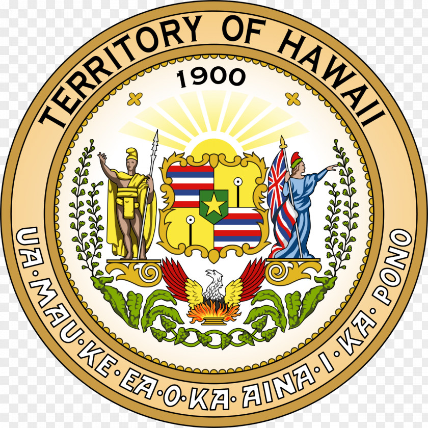 Seal Of Hawaii Territory Maui Image Supreme Court PNG