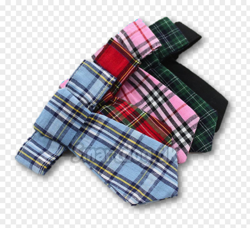 Sliping Tartan Necktie Textile PNG