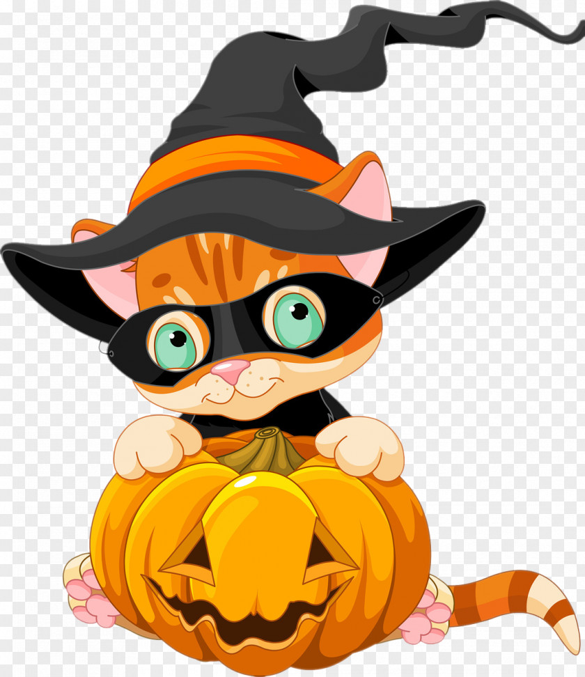 Witch Halloween Cat Royalty-free Clip Art PNG