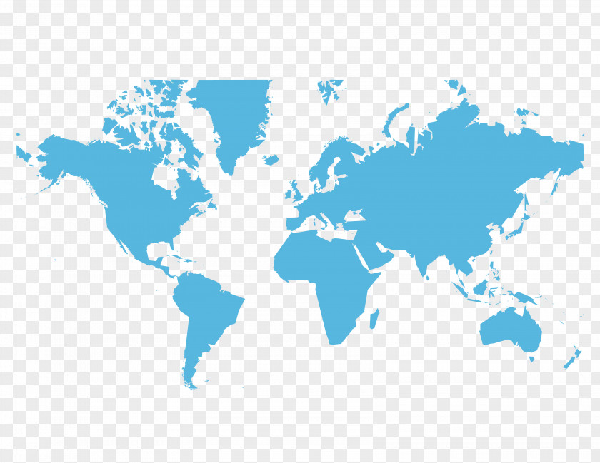 World Map Globe Americas PNG
