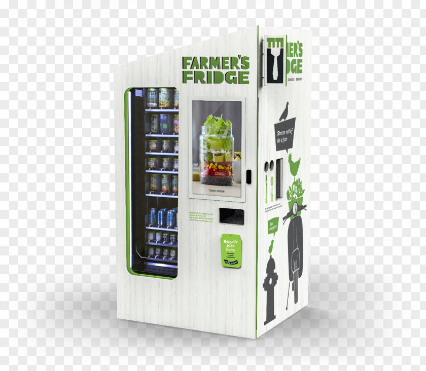 Breakfast Farmer's Fridge Refrigerator Farmer’s Vending Machines PNG