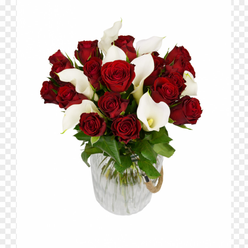 Rose Flower Bouquet Birthday White Floristry PNG